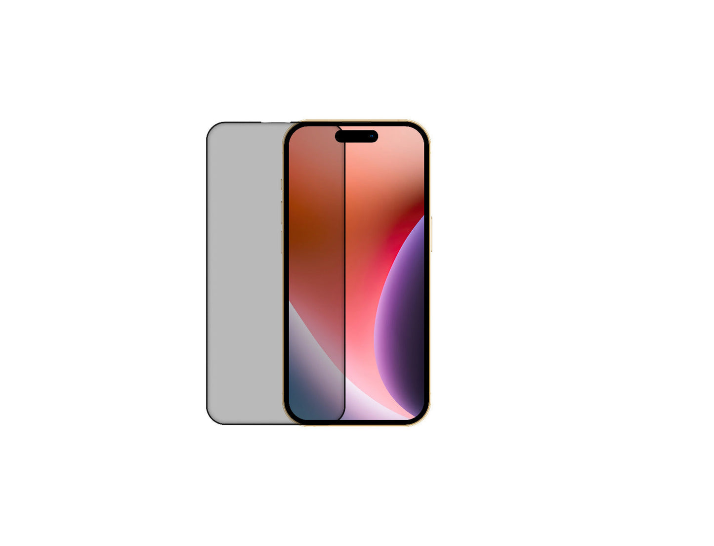 iPhone Xr Privacy Tempered Glass