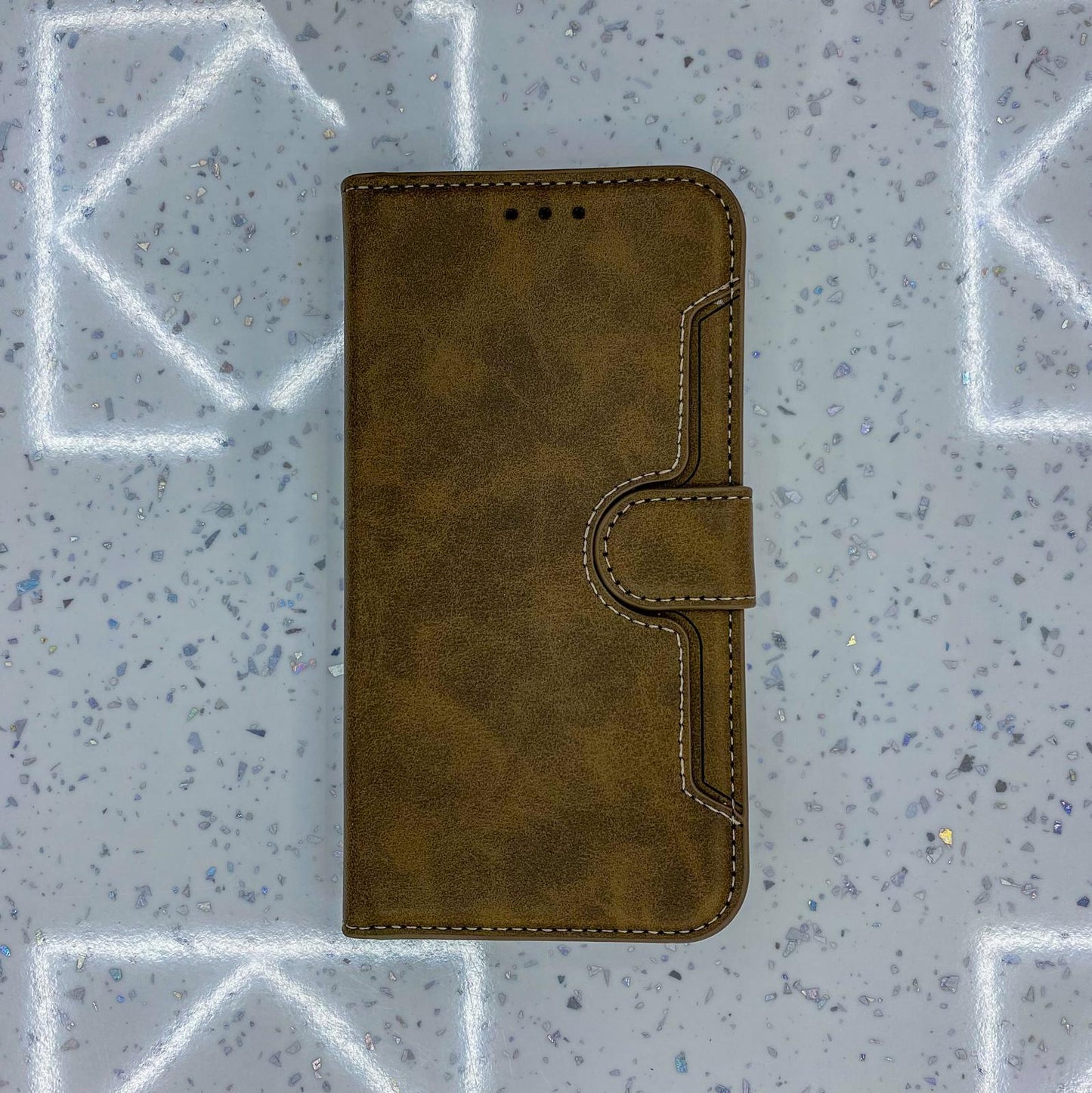 iPhone 11 Wallet Double Stiches Side Pocket Case